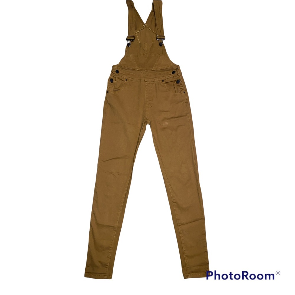 Overalls small dark tan